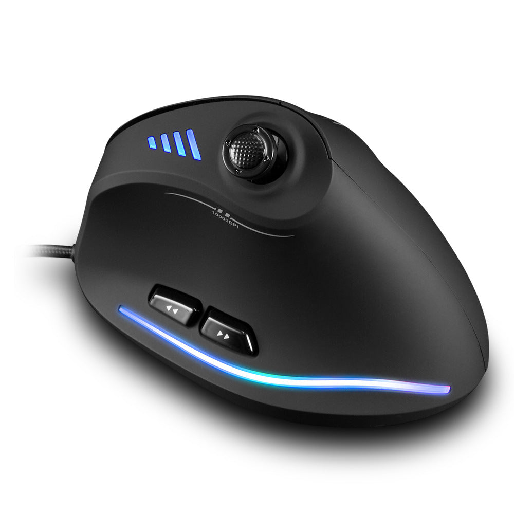 ZAMORA MART programming mouse with ergonomic design, multiple buttons, and customizable features for coding and gaming.