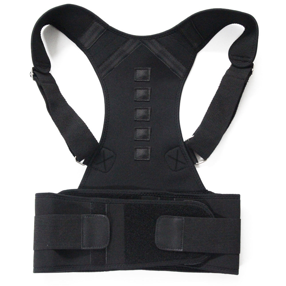 ZAMORA MART shoulder back support belt with adjustable straps and ergonomic design for enhanced back stability.