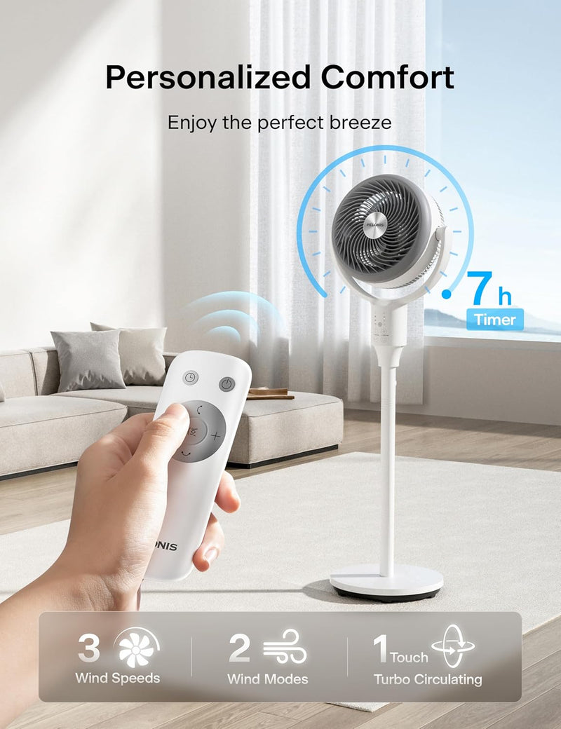 ZAMORA MART air circulation fan with adjustable blades and stand, designed for effective cooling and air flow in indoor spaces.