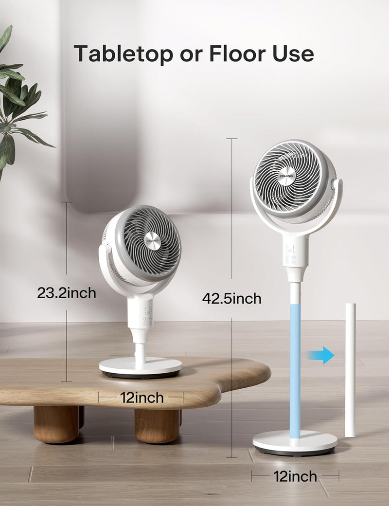ZAMORA MART air circulation fan cooling a room with rotating blades and adjustable stand for optimal airflow.