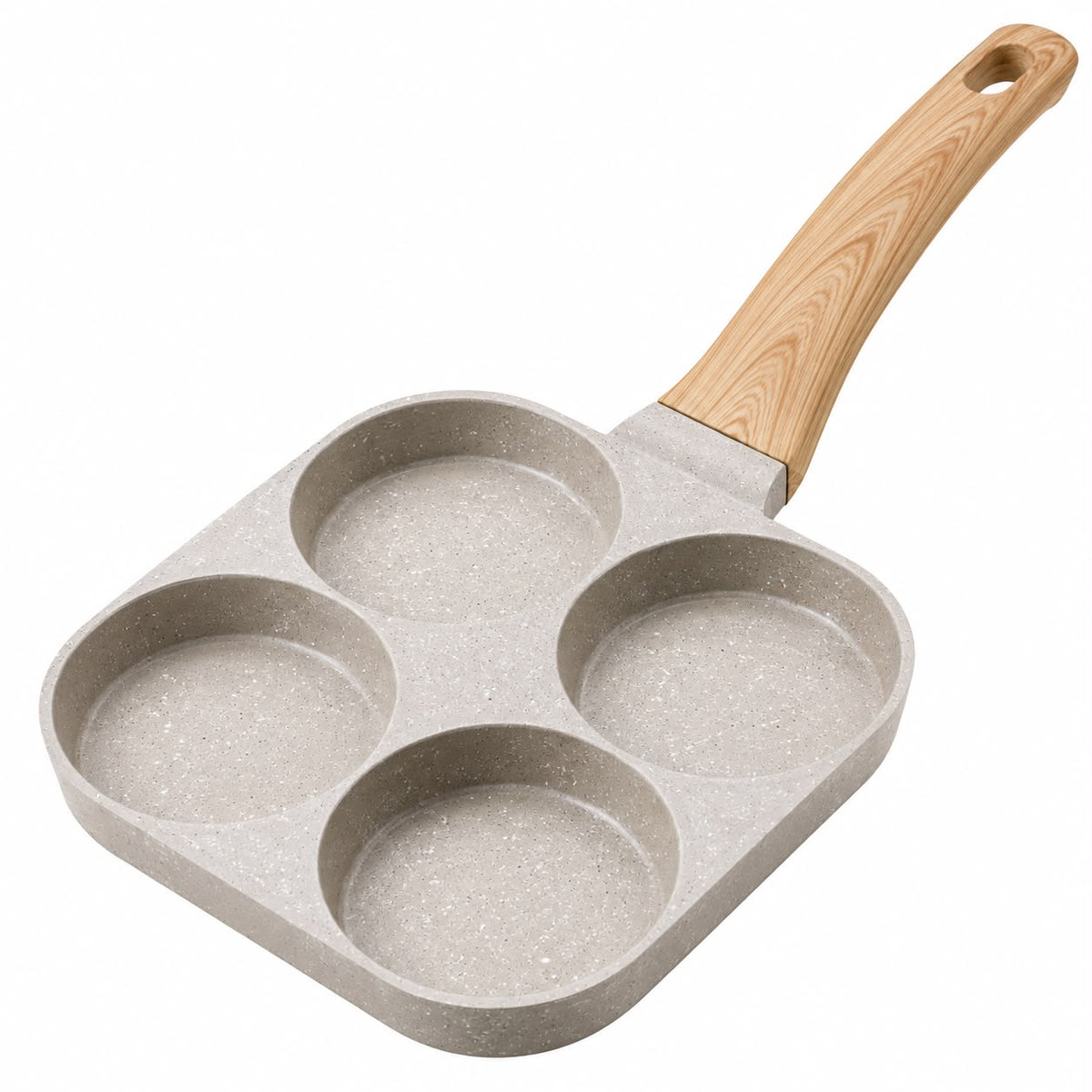 4-Hole Household Nonstick Frying Pan
