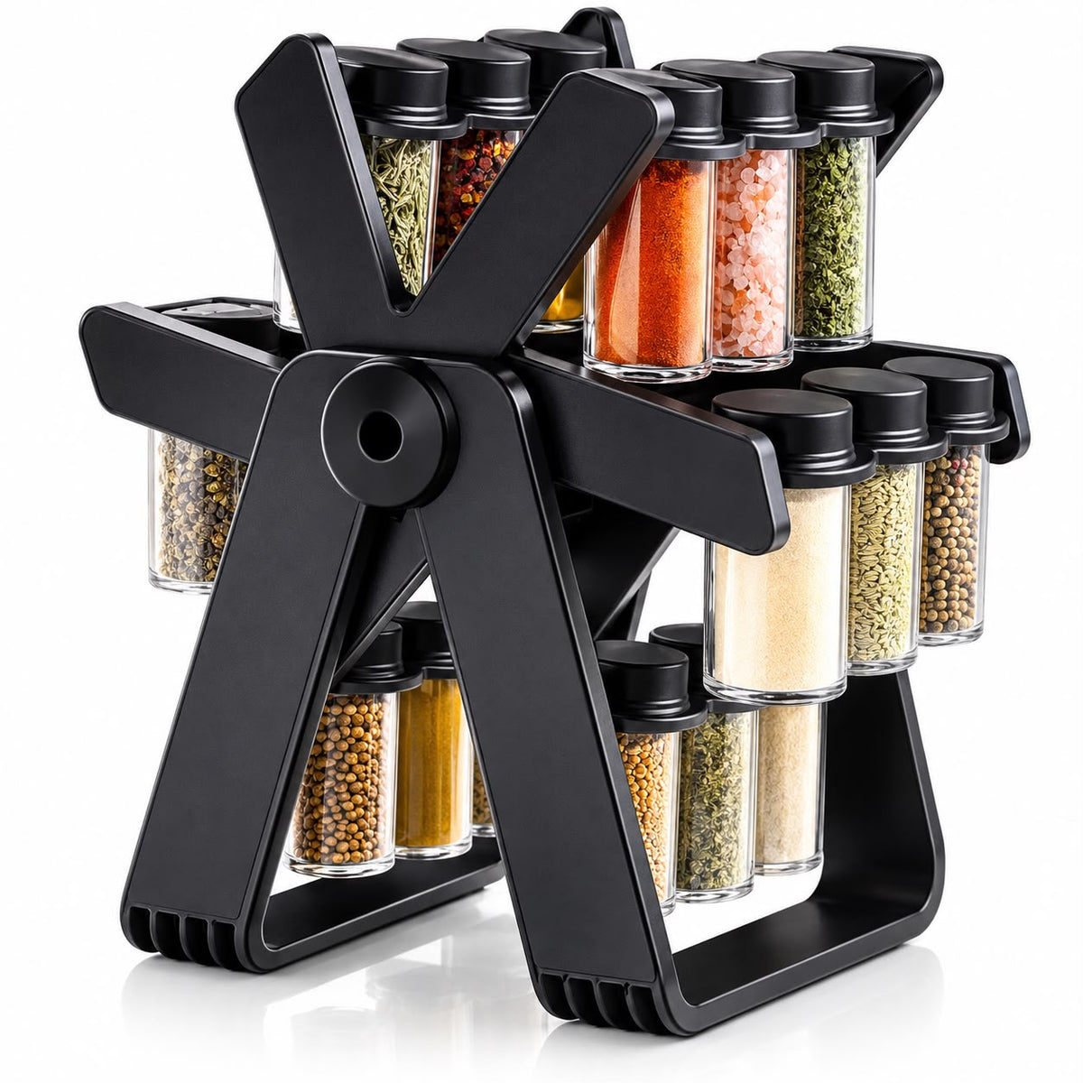 18 Jar Rotating Spice Rack