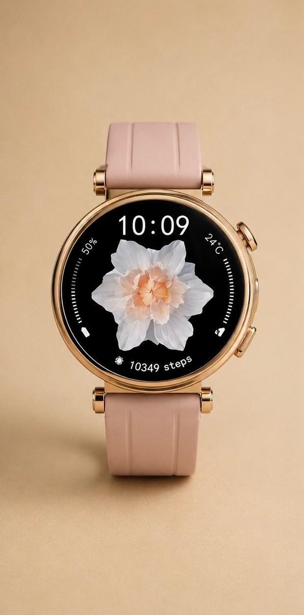 ZAMORA MART GT4 Pro Smartwatch with digital display, black band, and fitness tracking features on a user's wrist.