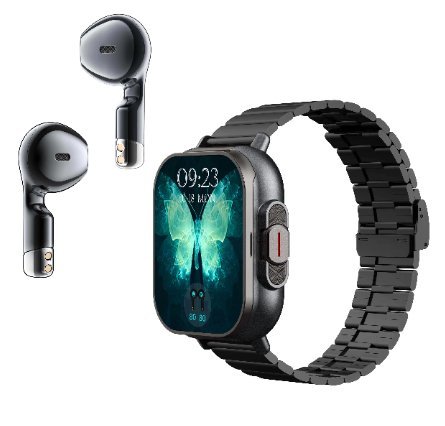 ZAMORA MART A70 smart watch with digital display, black band, and fitness tracking features.