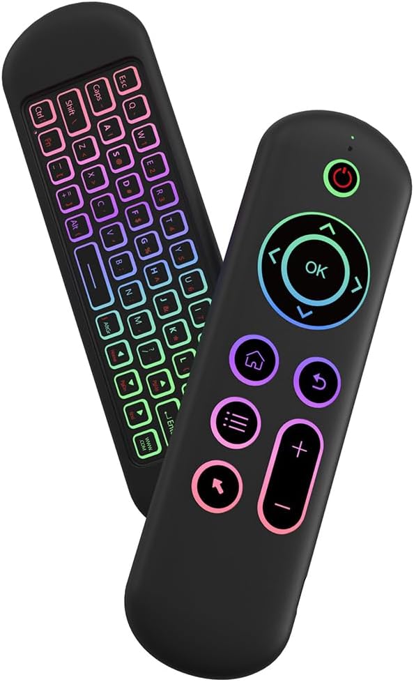 ZAMORA MART Air Mouse Remote Keyboard showing a compact wireless keyboard with integrated air mouse functionality.