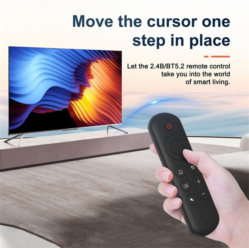 ZAMORA MART air mouse remote keyboard with compact design, wireless remote control and integrated keyboard for easy device navigation.