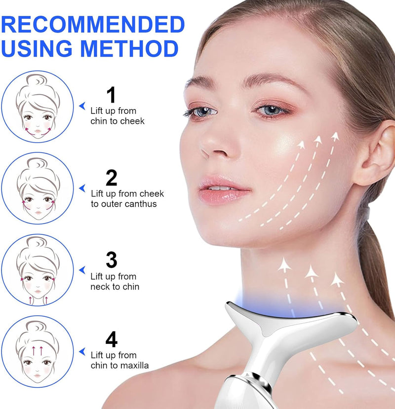 ZAMORA MART anti-wrinkle beauty apparatus showing a sleek handheld device for facial skin rejuvenation and wrinkle reduction.