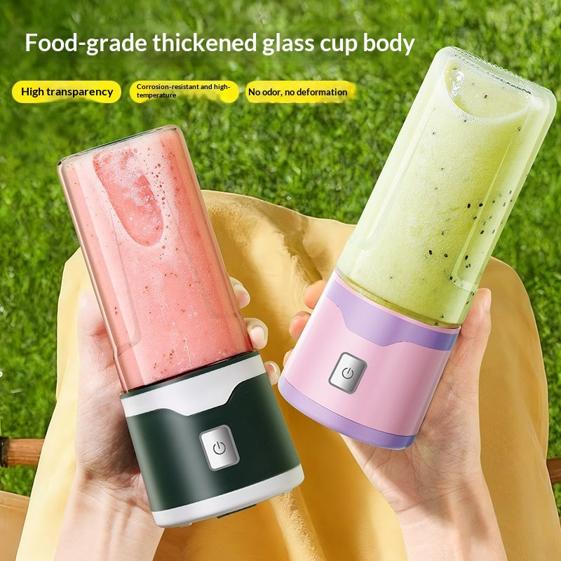 ZAMORA MART automatic fresh juicer with stainless steel body and modern design, showing the juicer on a countertop.