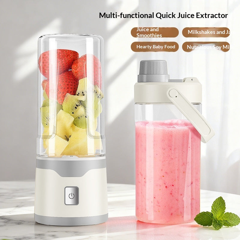 ZAMORA MART automatic fresh juicer extracting juice from oranges in a modern kitchen setting.