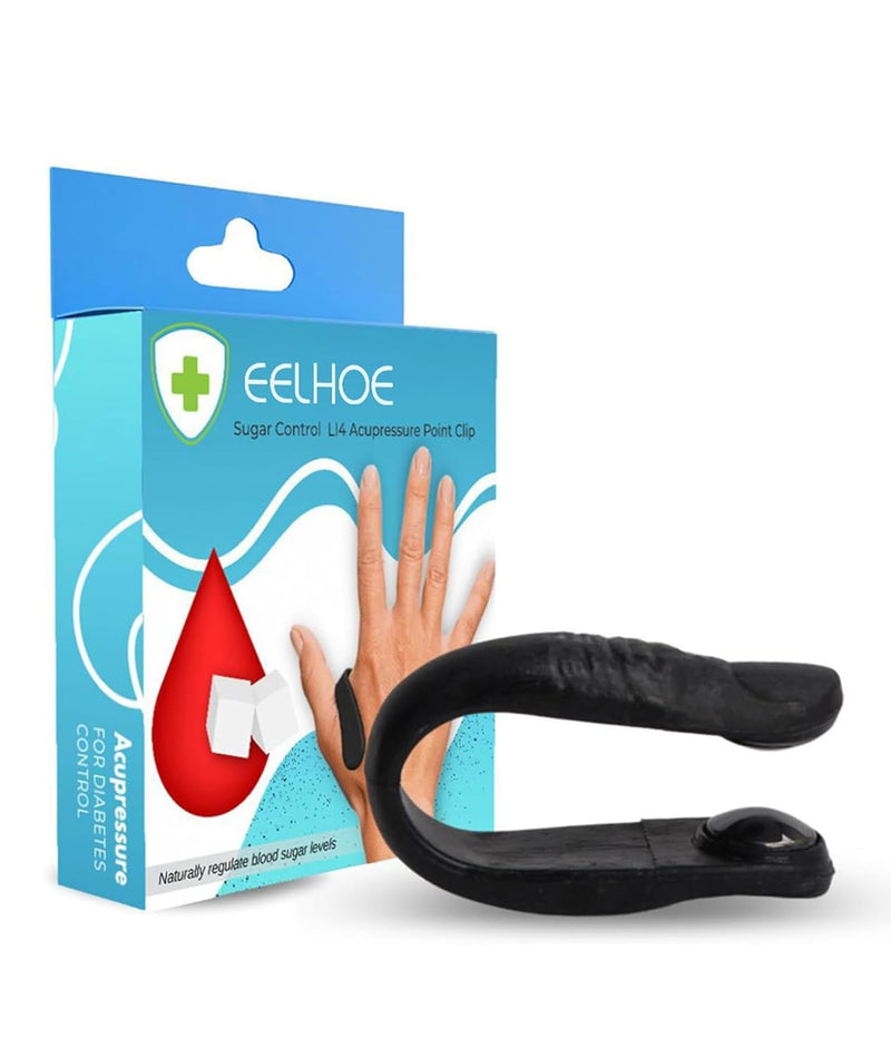 ZAMORA MART Sugar Control acupressure point clip for managing sugar levels, shown in the image.