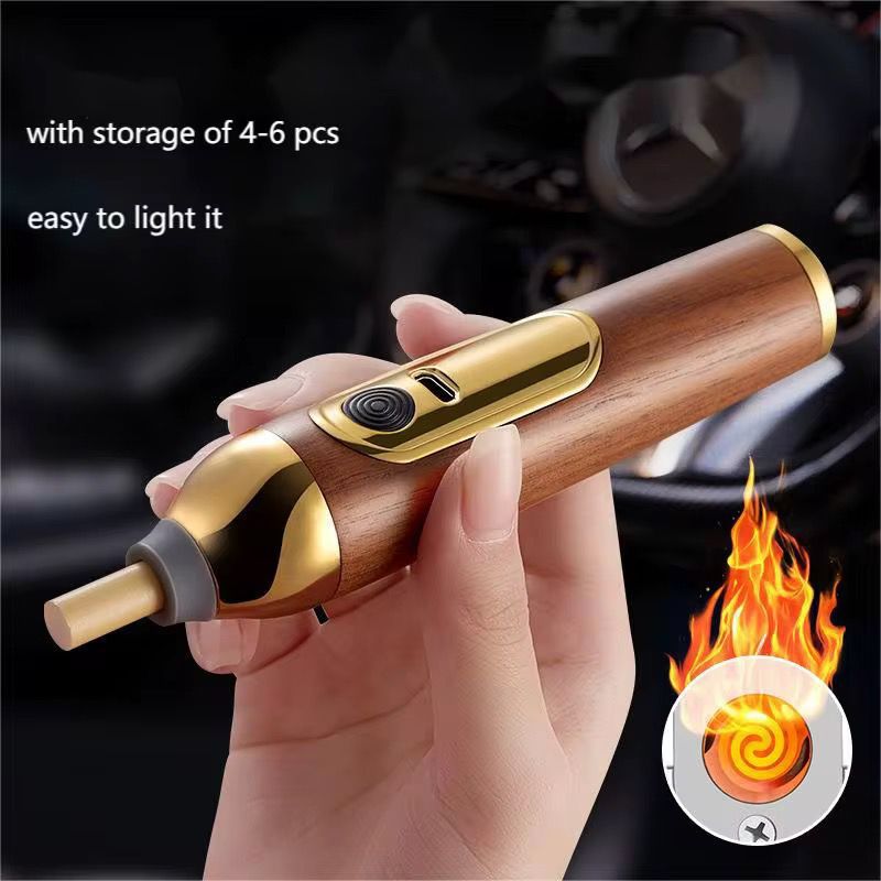 ZAMORA MART electronic cigarette heater, compact cigarette heater device with digital controls and sleek design.