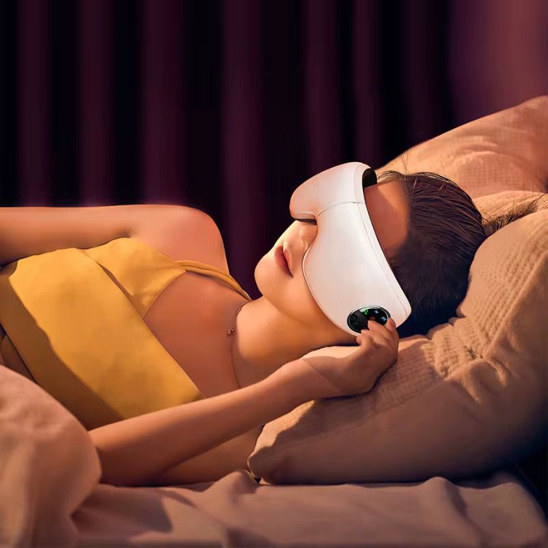 ZAMORA MART eye massager tool with ergonomic design for soothing eye massage and relaxation.