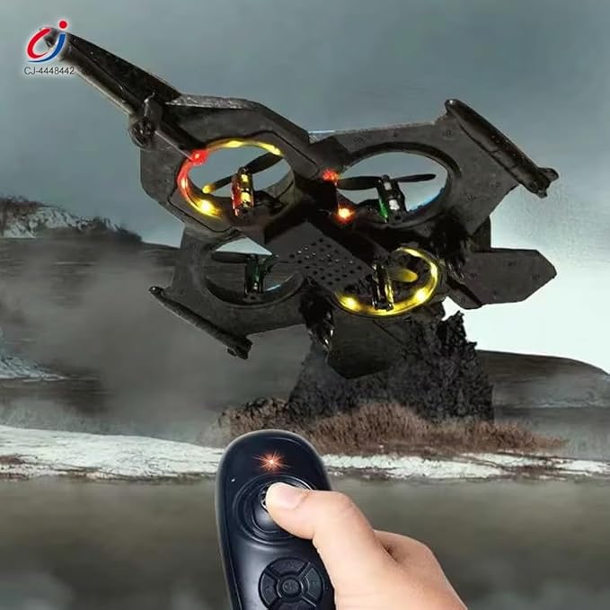 ZAMORA MART fighter remote control jet flying through the air, detailed fighter jet model with sleek design and vibrant colors.