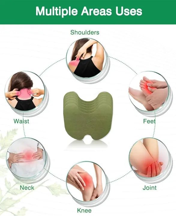 FlexiKnee natural knee pain patches by ZAMORA MART, showing adhesive patches designed for knee pain relief.