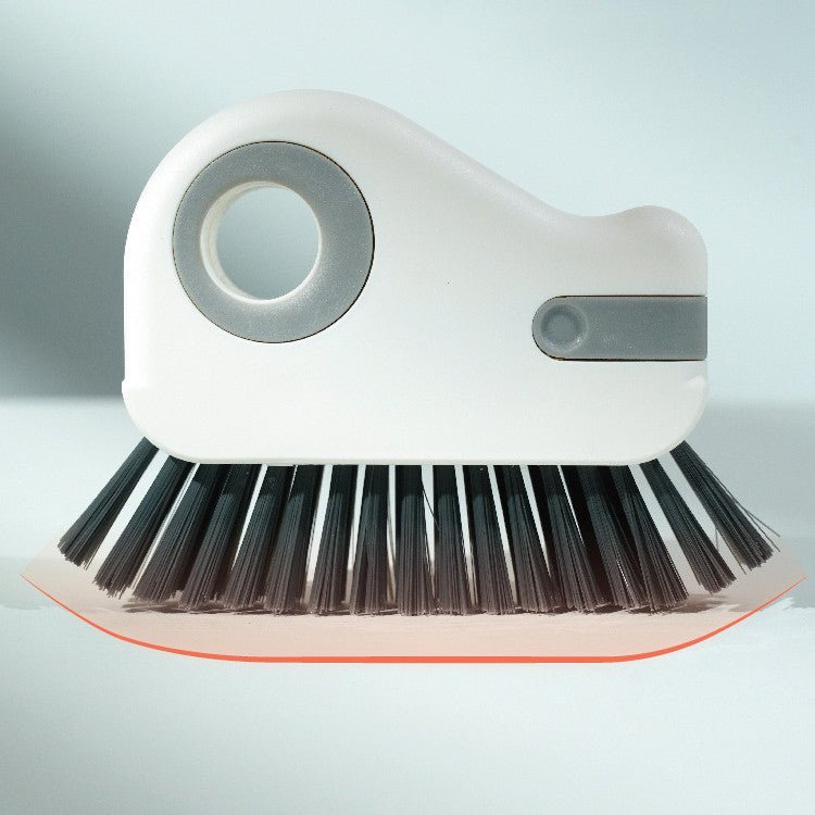 ZAMORA MART cleaning brush with a handle, designed for cleaning window grooves and kitchen household slots.