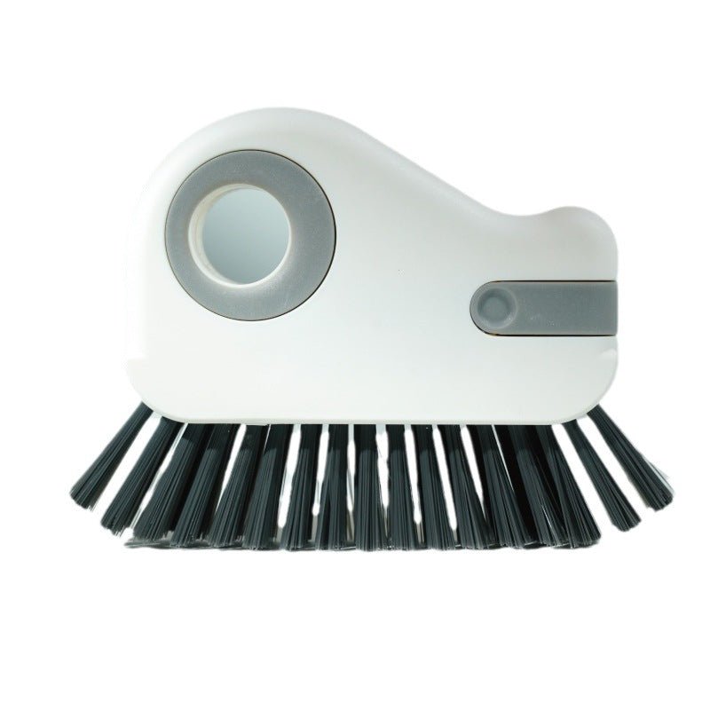 ZAMORA MART cleaning brush with a handle and bristles, designed for cleaning window grooves and kitchen household surfaces.