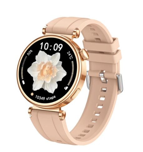 ZAMORA MART GT4 Pro Smartwatch showing digital display, black strap, and sleek watch face with fitness tracking features