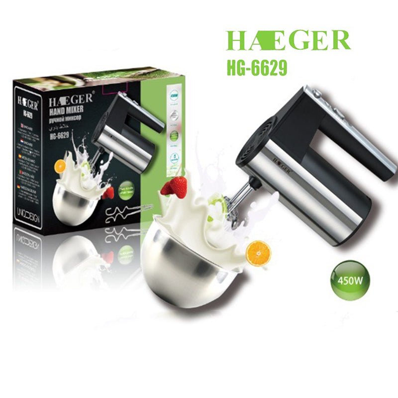 HAEGER - Compact Hand Mixer - Zamora Mart