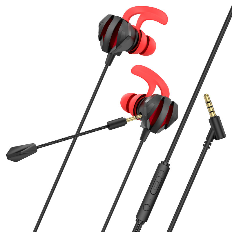 ZAMORA MART gaming microphone with adjustable mic arm, black plastic body, and built-in pop filter for clear voice capture