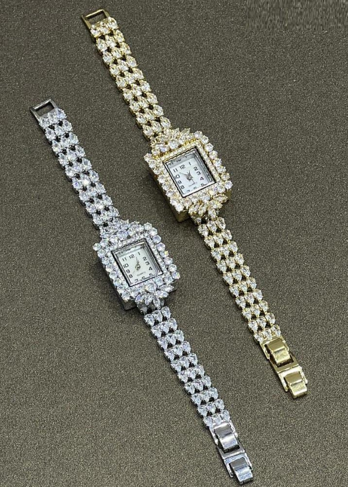 Square Halo Watch by ZAMORA MART with a sleek square face and elegant design, featuring a modern and stylish look.