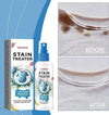 ZAMORA MART stain remover bottle for treating and removing stains from clothing and fabric.