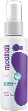 ZAMORA MART Nail Fungus Spray in a white bottle, designed for treating nail fungus, shown with a clear nozzle and label.