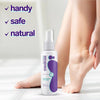 ZAMORA MART nail fungus spray in a bottle, designed for treating nail infections with a clear liquid solution.