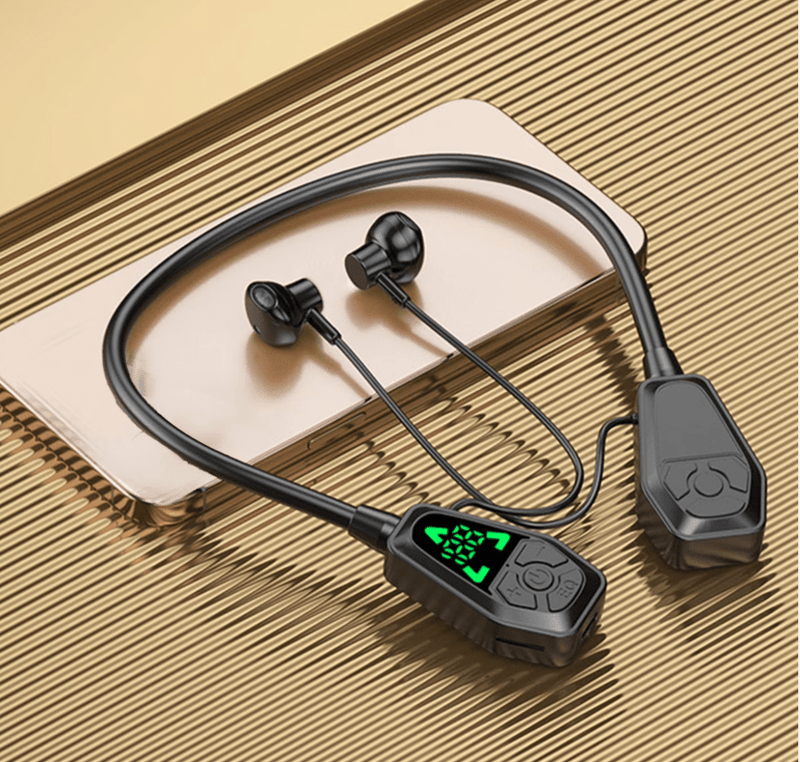 ZAMORA MART wireless earbuds with extra stereo sound, compact design, and in-ear fit for portable listening.
