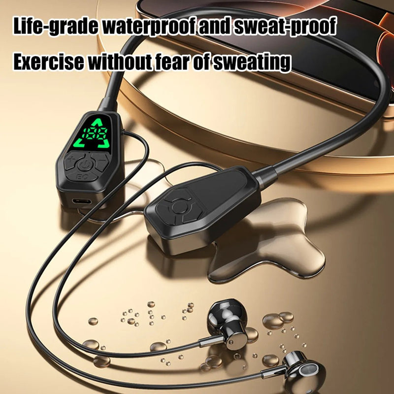ZAMORA MART wireless earbuds with stereo sound, compact in-ear design, and black finish on a plain background.