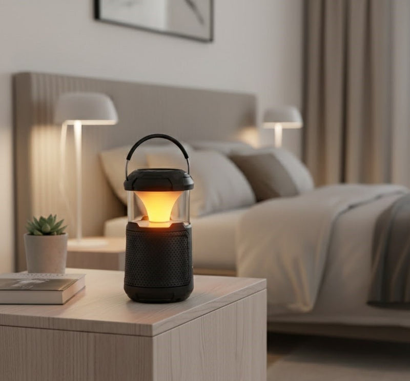 ZAMORA MART outdoor Bluetooth speaker in a rugged Jeep design, suitable for outdoor adventures and portable sound.