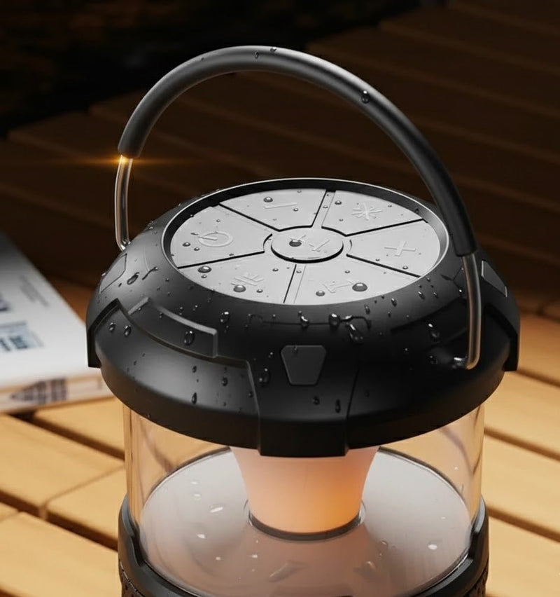 ZAMORA MART outdoor Bluetooth speaker in a rugged jeep design, portable outdoor speaker for outdoor music and adventures.