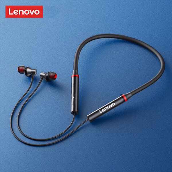 ZAMORA MART wireless neckband headphones with sleek design, hanging around the neck, featuring in-ear earbuds and control buttons.