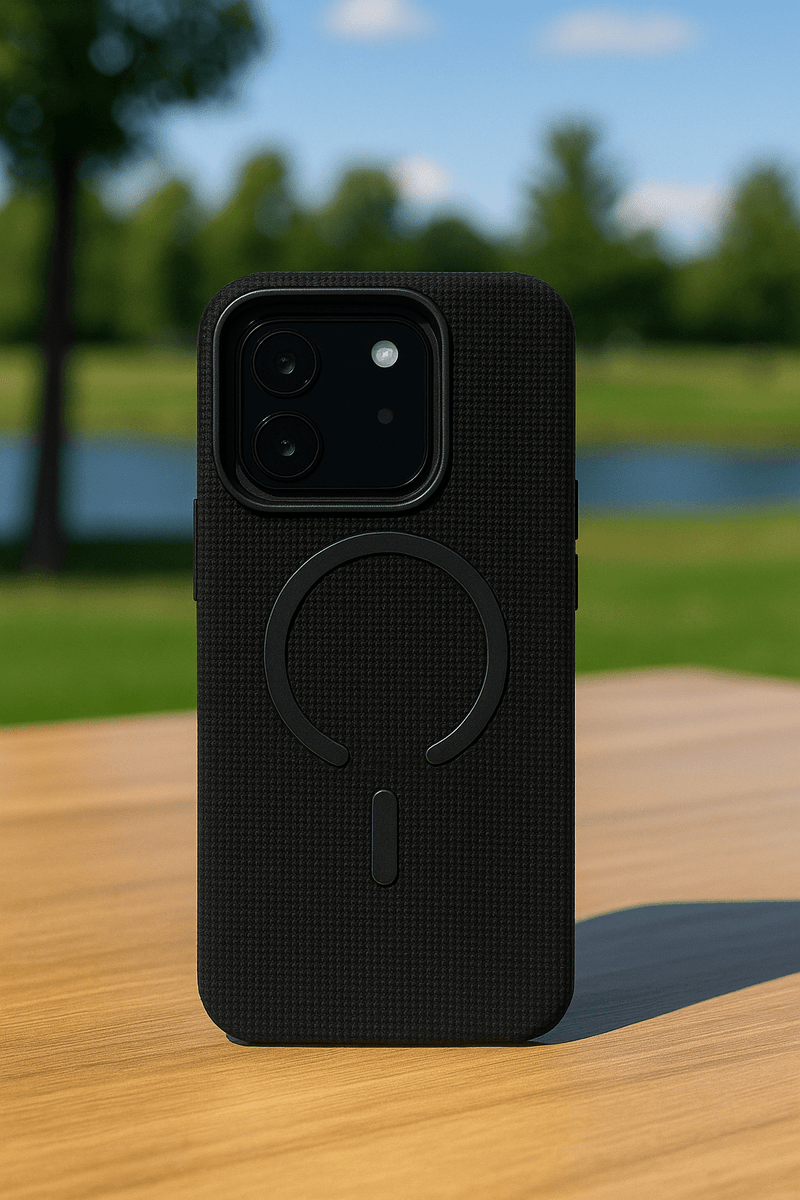 ZAMORA MART shockproof textured iPhone case with MagSafe compatibility, designed for durable protection and grip.