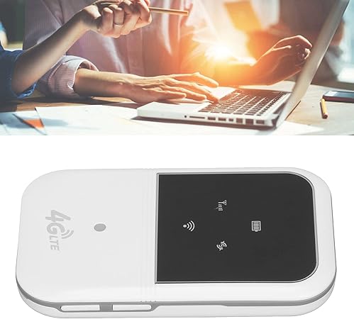 ZAMORA MART Mobile WiFi 4G/5G LTE device showing portable wireless internet router with indicator lights.