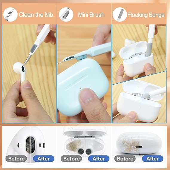 Multi-functional cleaning kit from ZAMORA MART with various tools for household cleaning tasks.