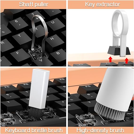 Multi-functional cleaning kit from ZAMORA MART with various tools for house cleaning and maintenance.