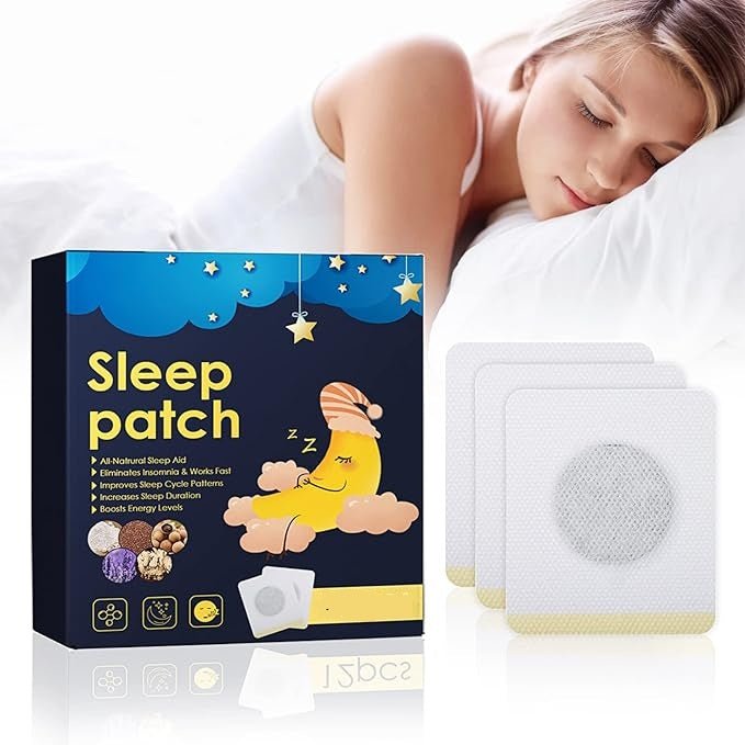 Natural Sleep Patch by ZAMORA MART, 30-piece pack, displaying patches designed to promote restful sleep.
