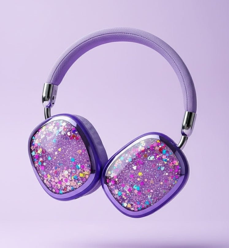 ZAMORA MART over-ear wireless headphones with cushioned ear cups and adjustable headband for comfortable listening.