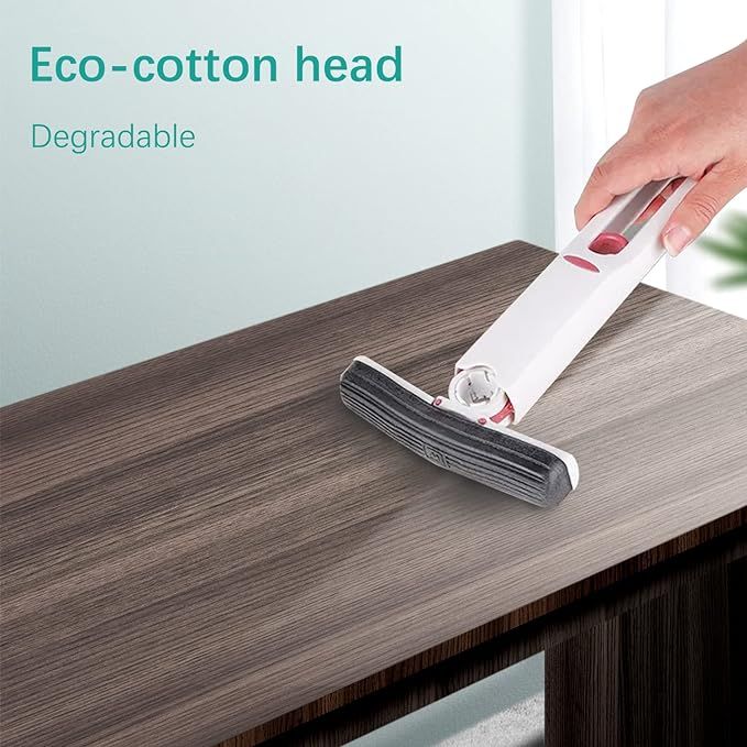 ZAMORA MART portable self mini mop with compact design for easy cleaning and quick use.