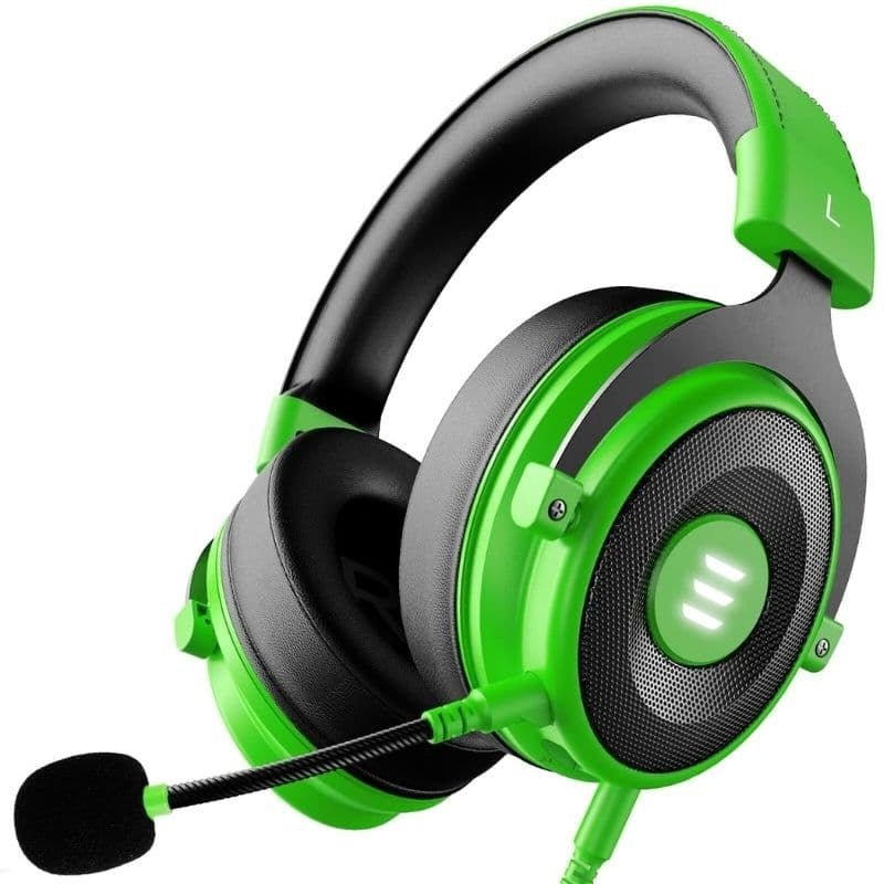 ZAMORA MART Pro 2-in-1 gaming headset with adjustable ear cups and built-in microphone for immersive gaming audio.