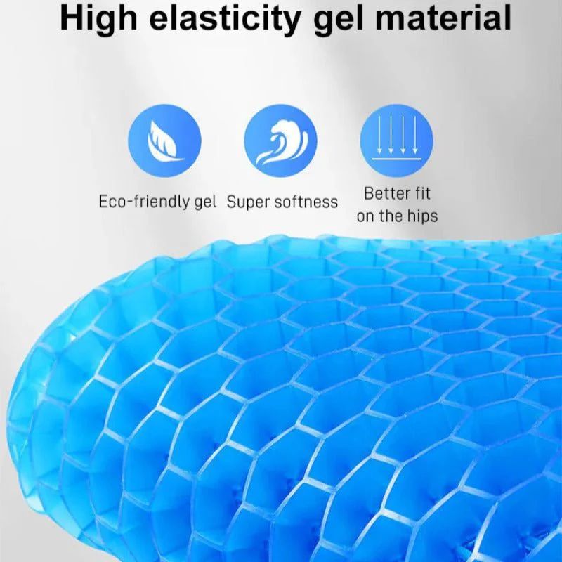 ZAMORA MART silicone ice pad insulated car seat cushion for cooling and comfort during long drives