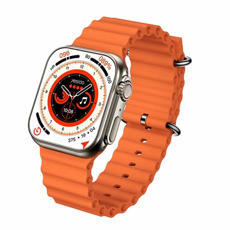 ZAMORA MART smart watch with gravity sensor, black band, digital display, and fitness tracking features.