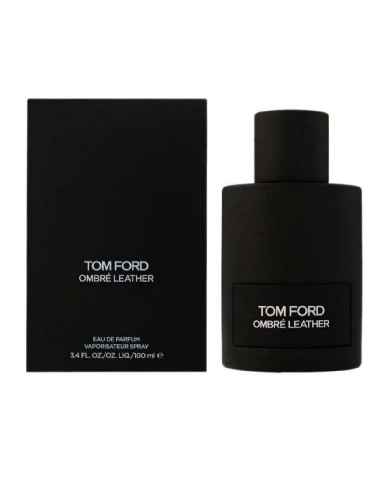 ZAMORA MART Tom Ford Ombre Leather Eau De Parfum bottle with sleek black design and elegant packaging.