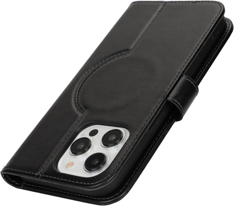 ZAMORA MART Wallet Wireless Power Bank in black with charging ports and compact design, portable power solution for devices